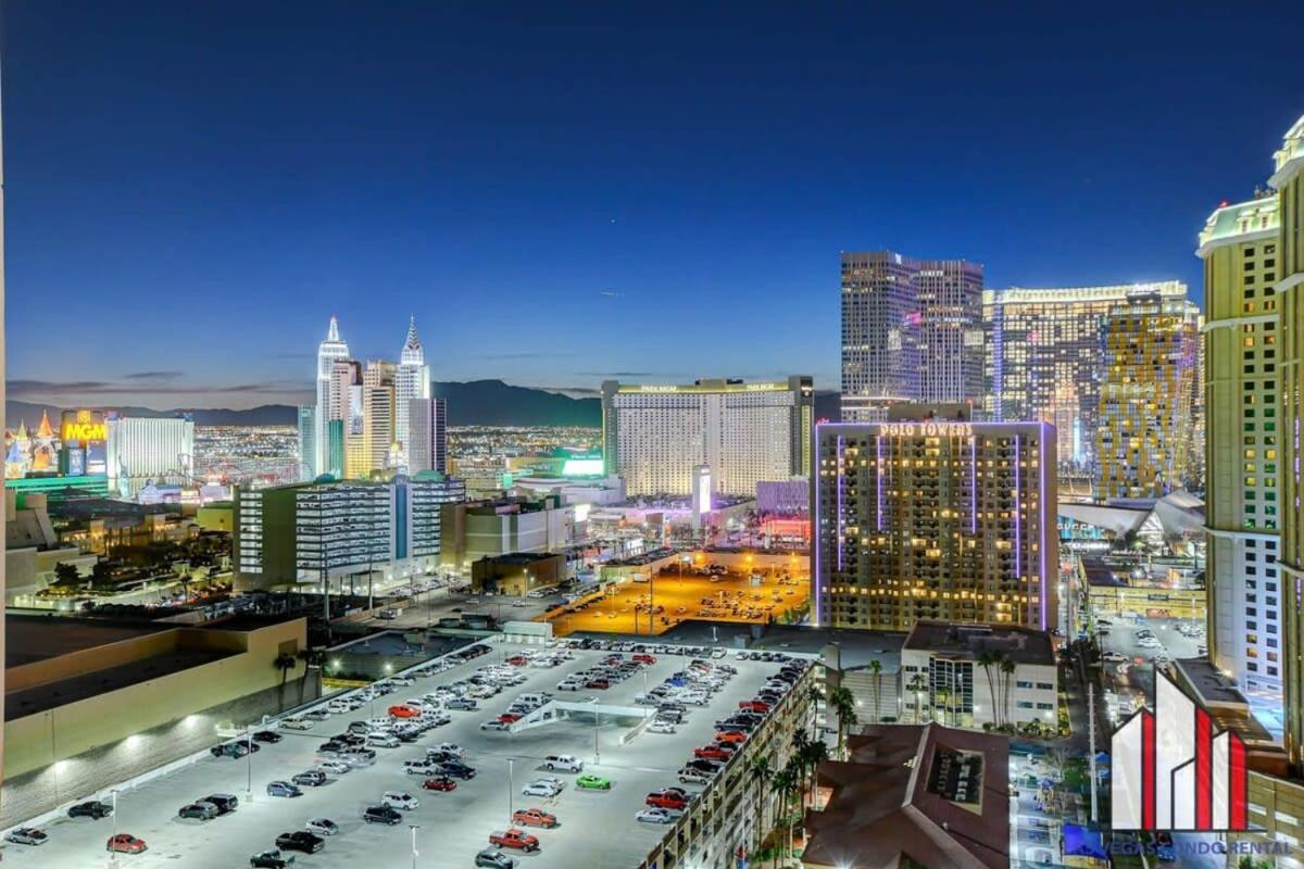 Mgm Signature-32-607 F1 Track & Strip View Balcony Las Vegas Exterior photo